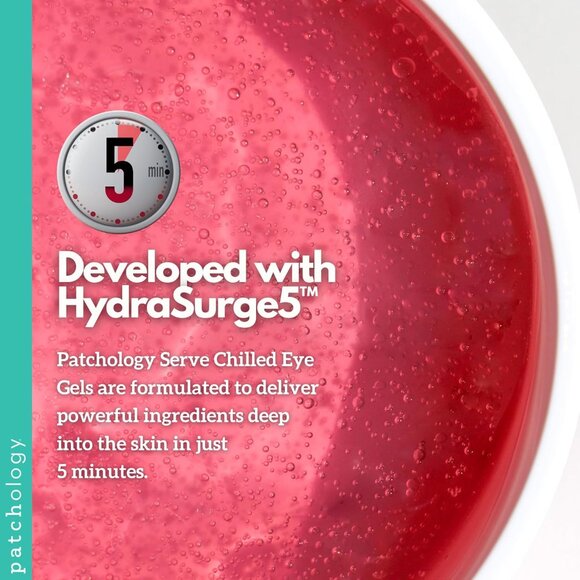 Serve Chilled Rosé Hydrating Under Eye Patches – Hyaluronic Acid & Antioxidant-I - Picture 7 of 8
